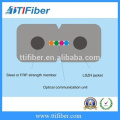 GJXH-4core G657A FTTH cabo de fibra óptica com revestimento preto LSZH